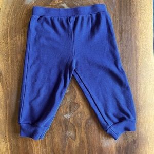 Navy Blue Cotton Toddler Pants- bundle me! 12 months